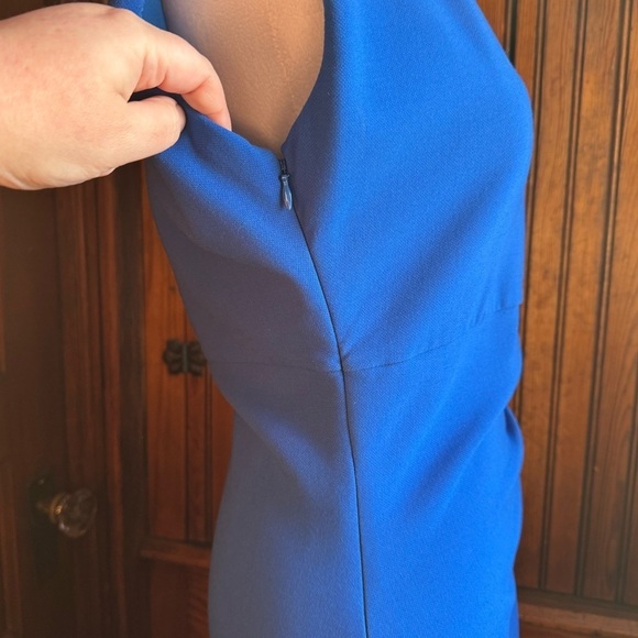 Diane VonFurstenburg Dress Size 8 Royal Blue Formal Party Cocktail - Picture 5 of 12